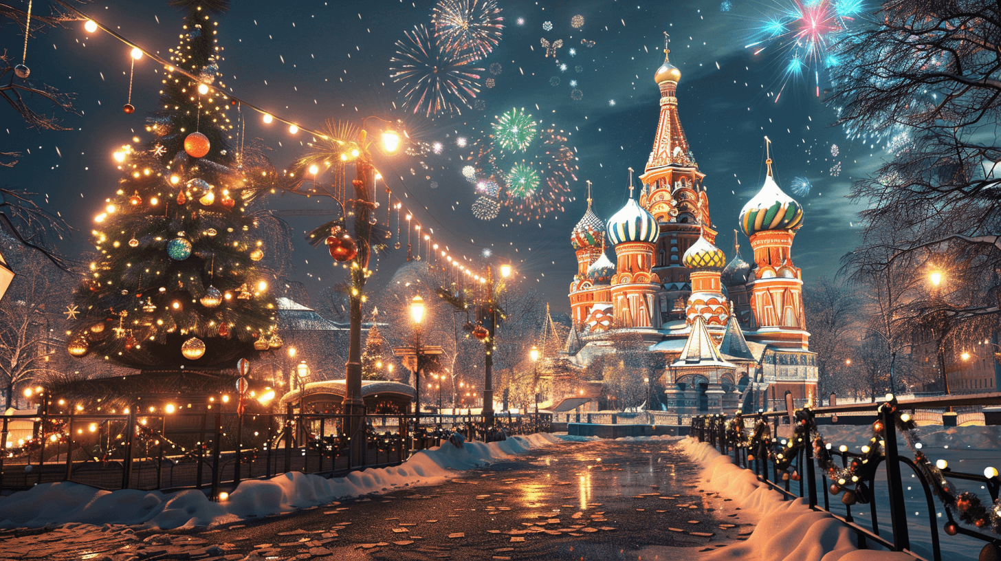 Фон для Сколько дней до Нового года 2026